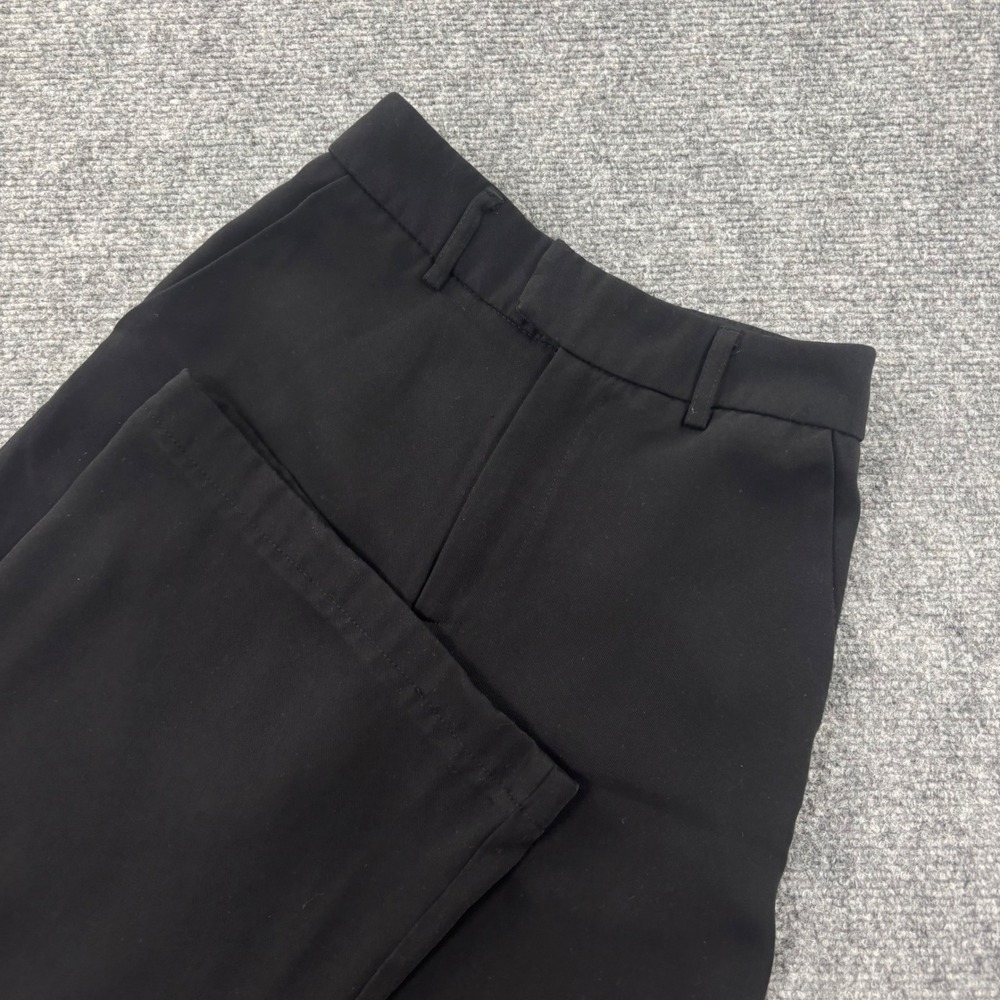Sinsay Wide Leg Trousers 26W Black High Waisted Dress Pants‎ Womens